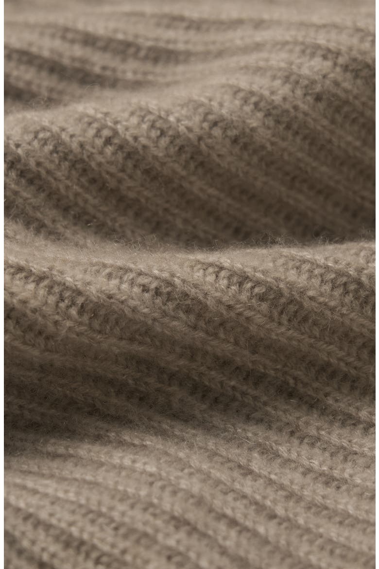 Reversible Cashmere and Silk Pillowcase, Alternate, color, Camel