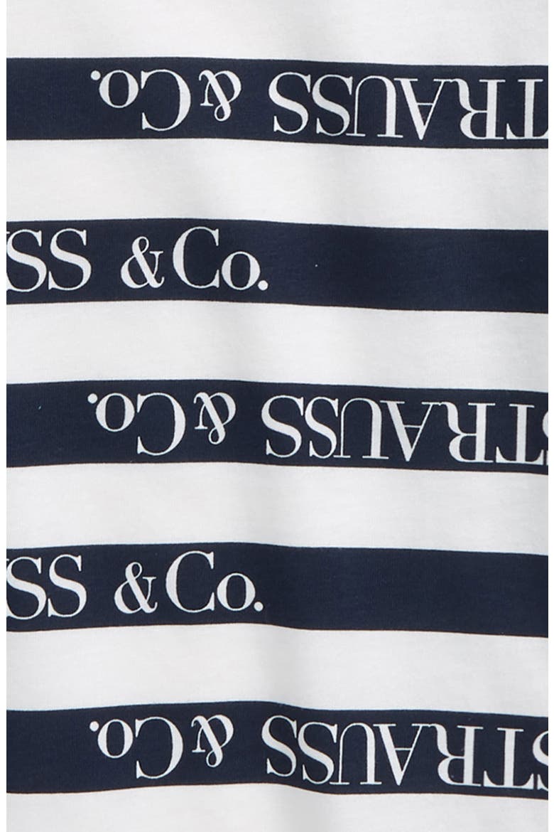 Levi's® Logo Stripe Ringer T-Shirt, Alternate, color, WHITE