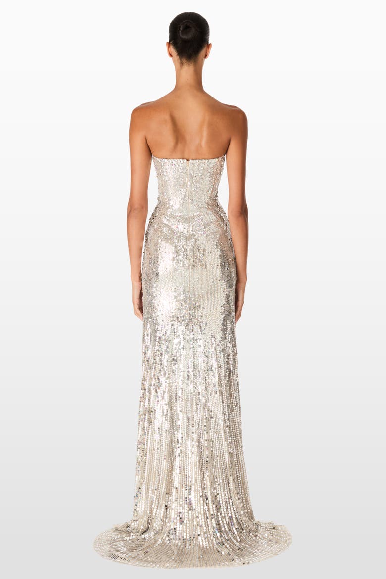 Sarai Gown, Alternate, color, Almond