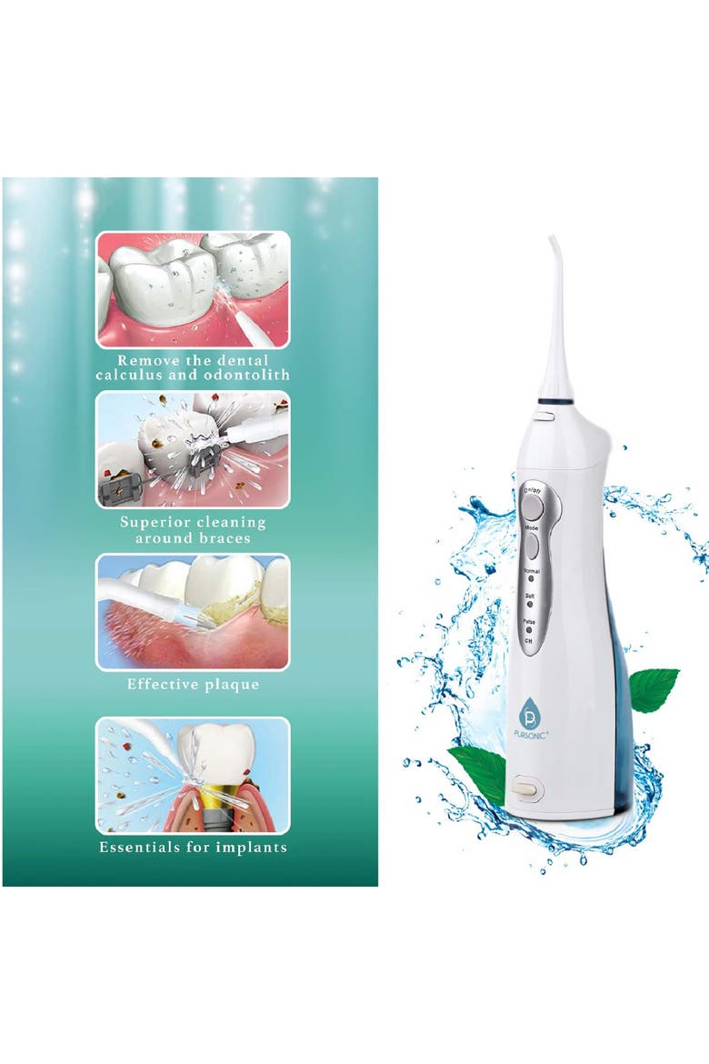 USB Rechargeable Oral Irrigator, Alternate, color, Multicolor