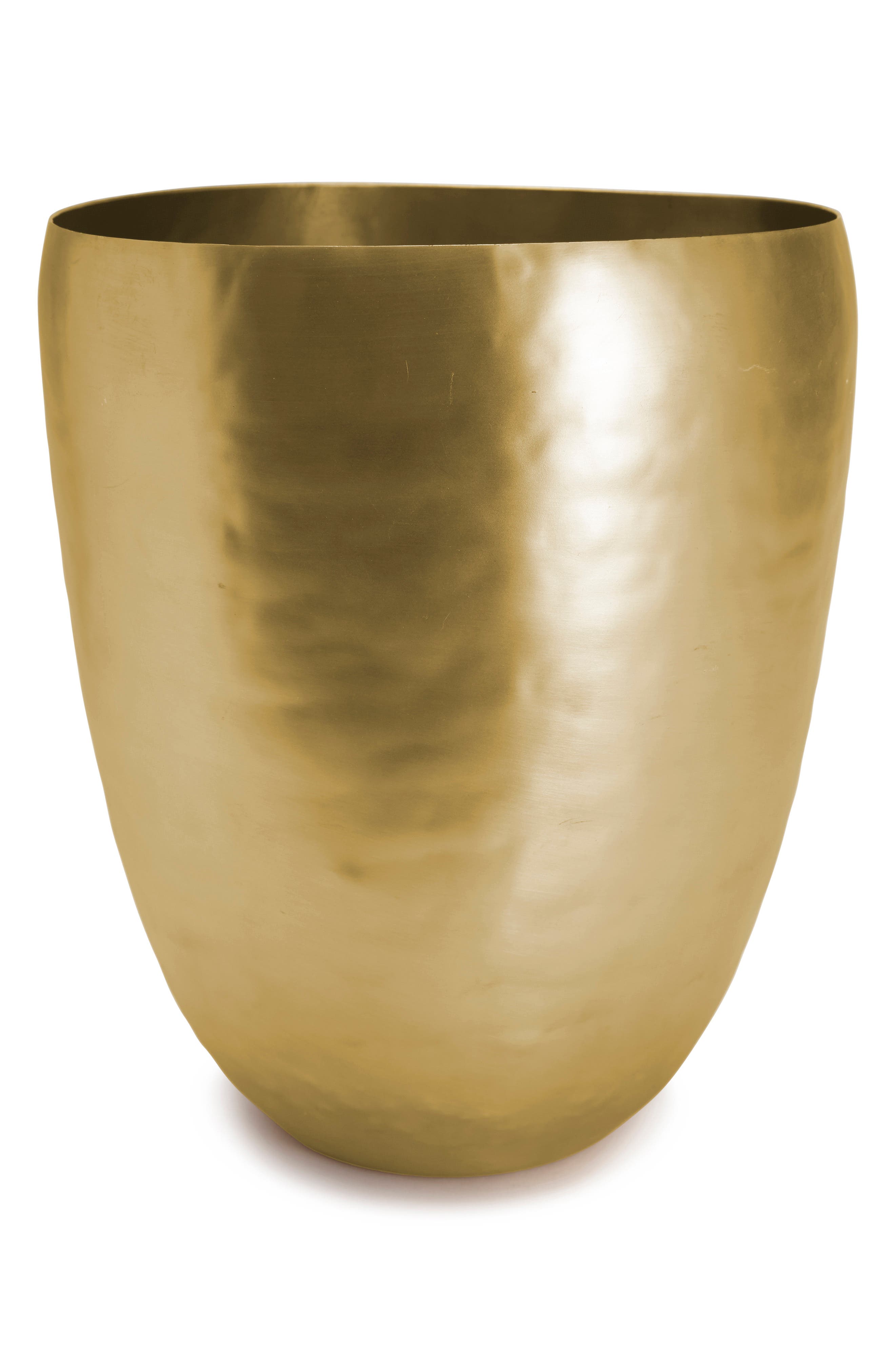 Kassatex Nile Waste Basket - Brass