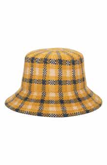 San Diego Hat Knit Checkered Bucket Hat
