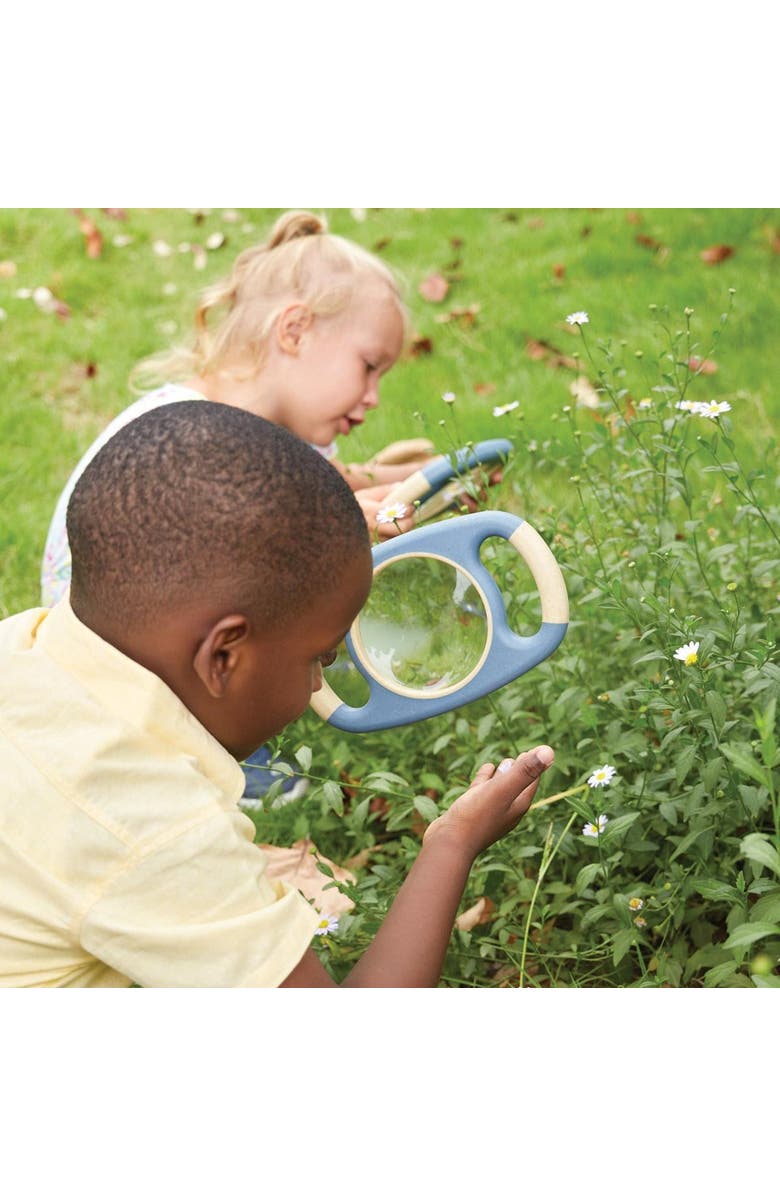 Kaplan Early Learning Company All-Weather Two-Handed Magnifier - Set of 2, Alternate, color, Blue