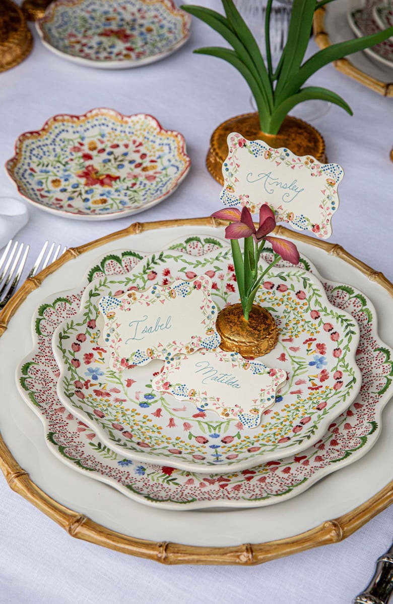 Juliska Meadow Walk Iris Place Card Holder, Alternate, color,