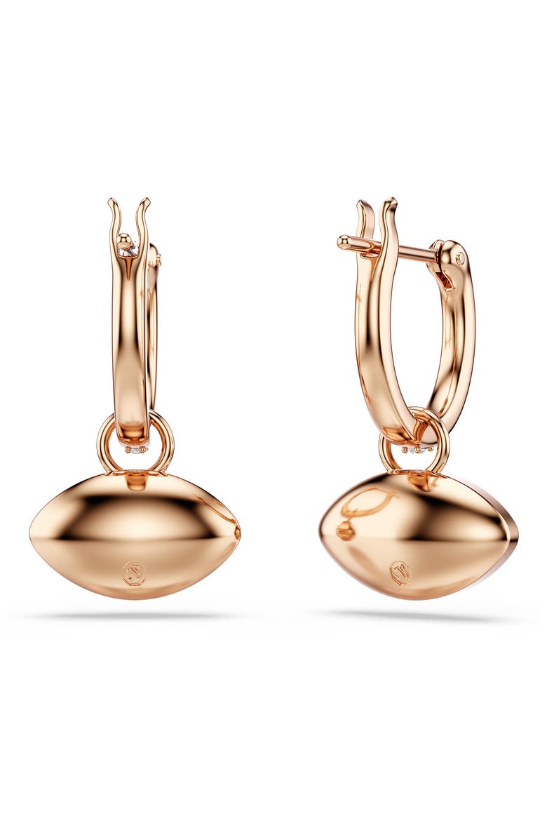 Symbolica Drop Hoop Earrings, Alternate, color, ROSE GOLD/ MULTI