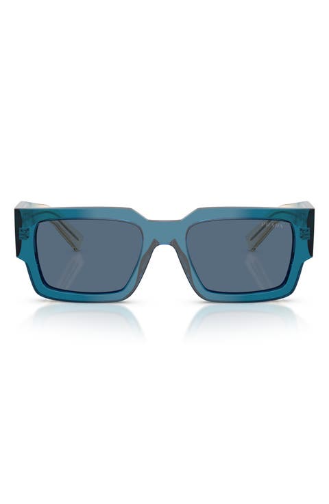 55mm Rectangular Sunglasses