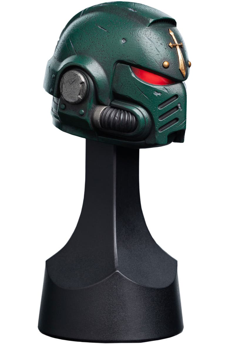 Warhammer 40,000 Dark Angels Helm Miniature Helmet, Alternate, color, Multicolor