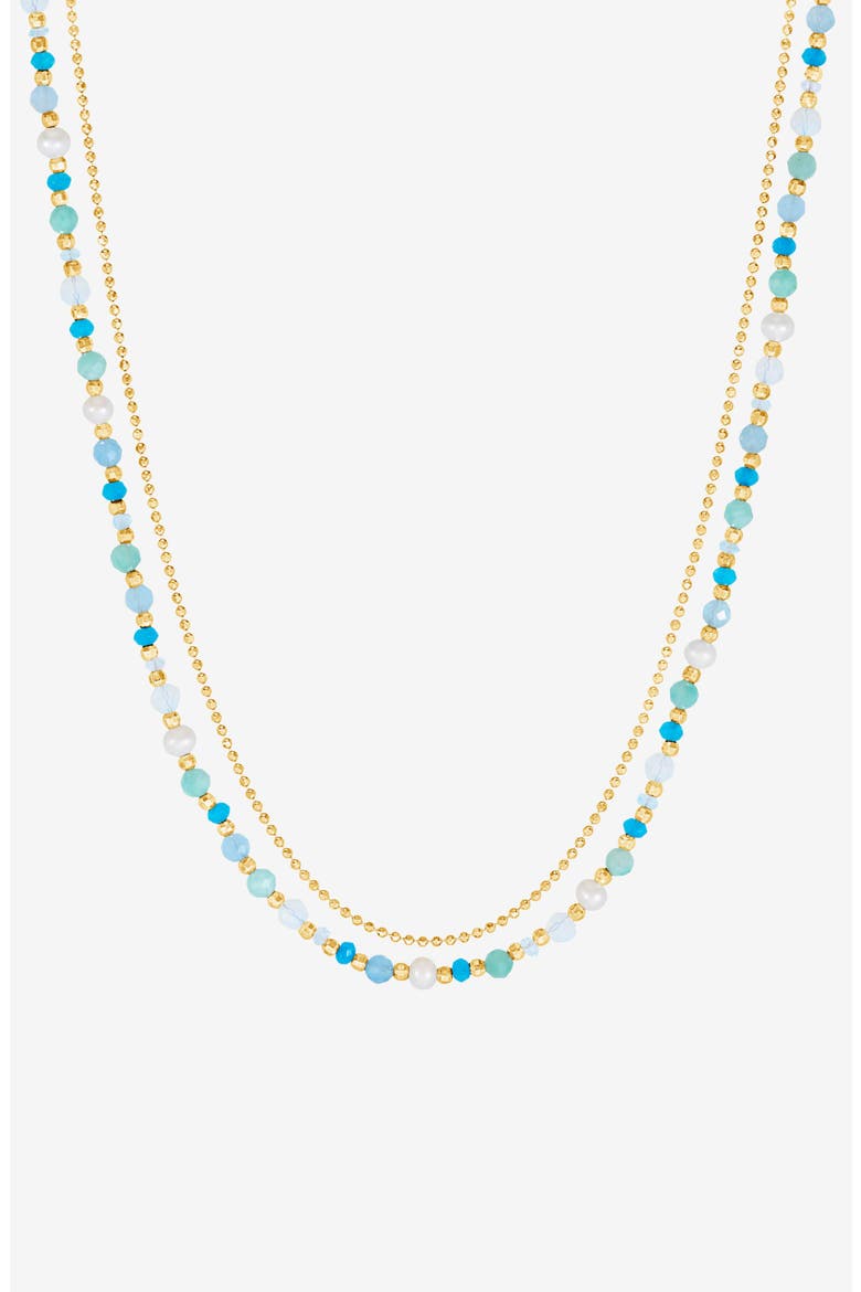 Serenity Orissa Necklace, Main, color, Yellow Gold Vermeil