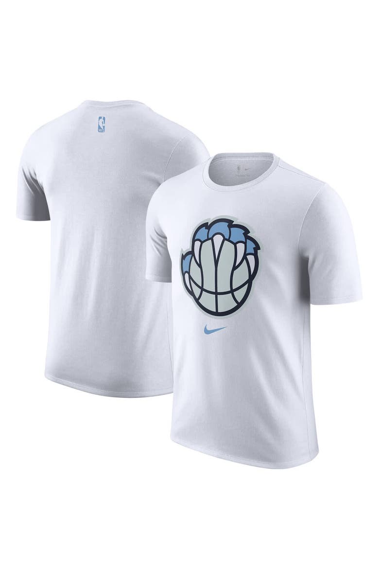 Men's Nike  White Memphis Grizzlies 2025/26 City Edition Remix Essential Logo T-Shirt, Main, color, White