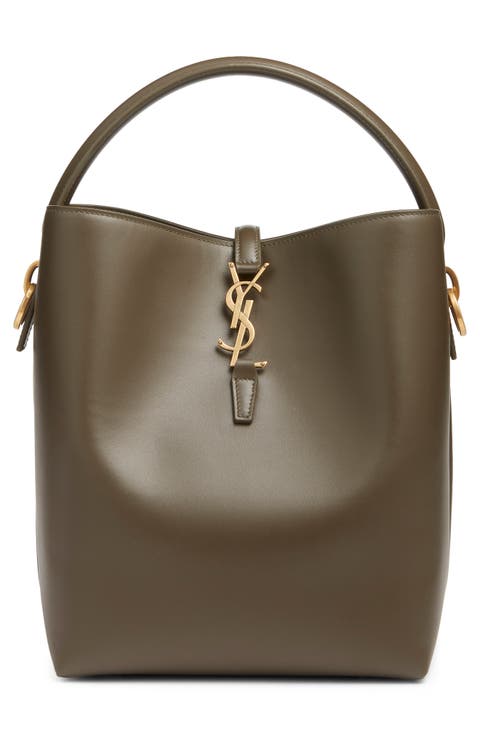 Le 37 Leather Bucket Bag