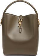 Saint Laurent Le 37 Leather Bucket Bag