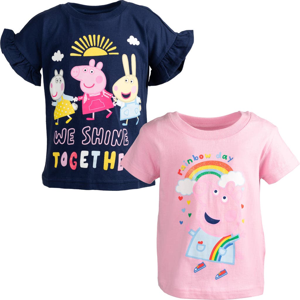 Peppa Pig 2-pack T-shirts In Pink
