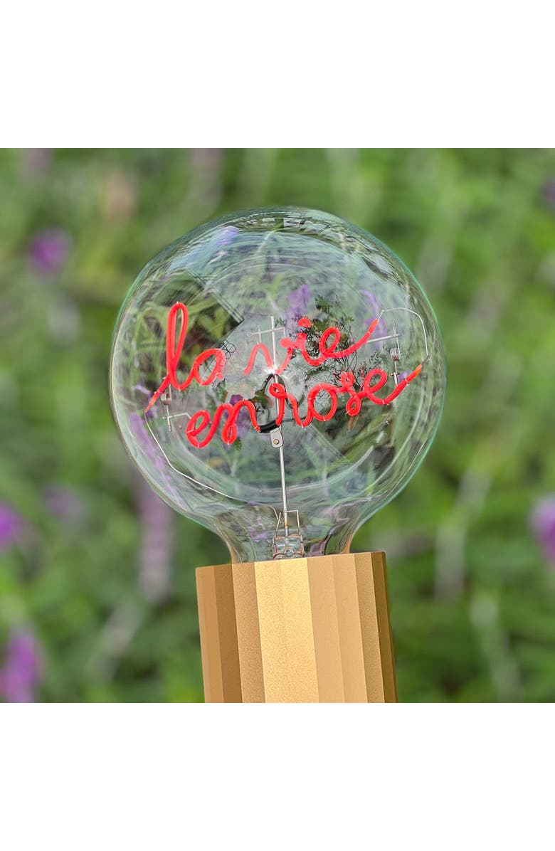 MITB Rose Portable Table Lamp, Alternate, color, Black