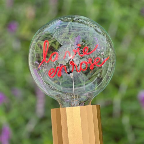 Mitb Rose Portable Table Lamp In Black