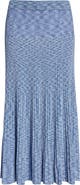 Zimmermann Mouline Rib Midi Sweater Skirt