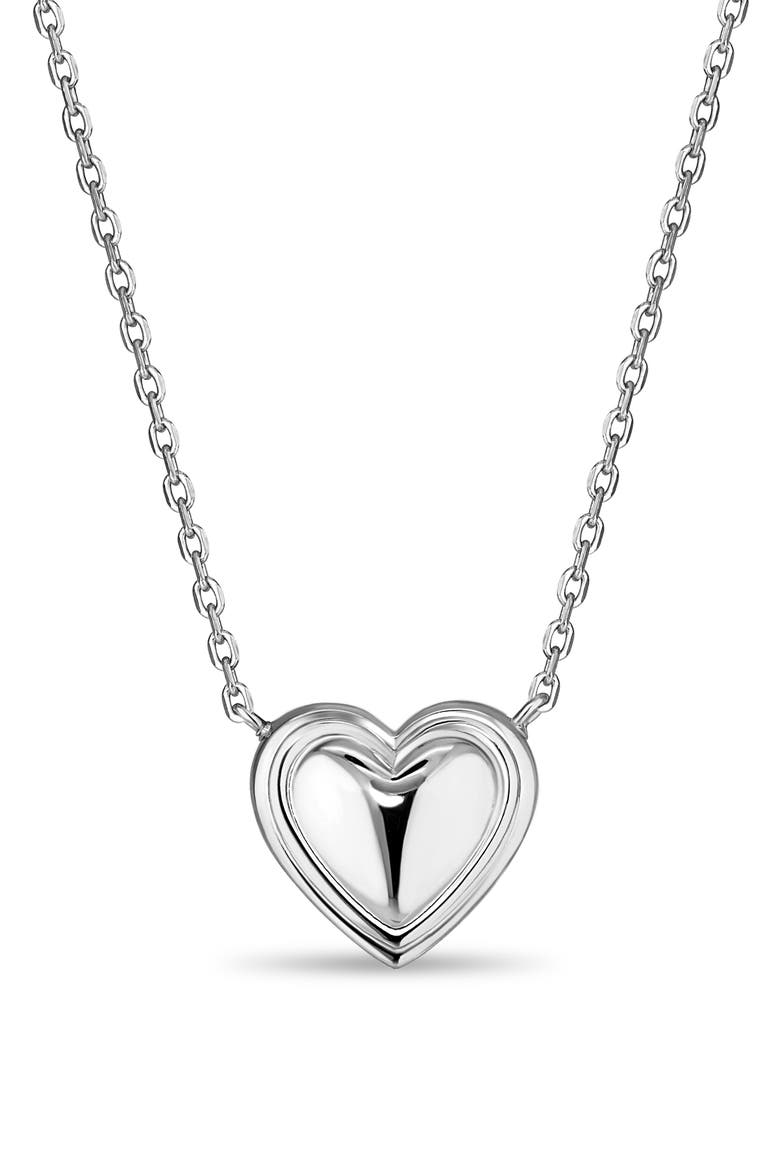 Contoured Heart Pendant Necklace video