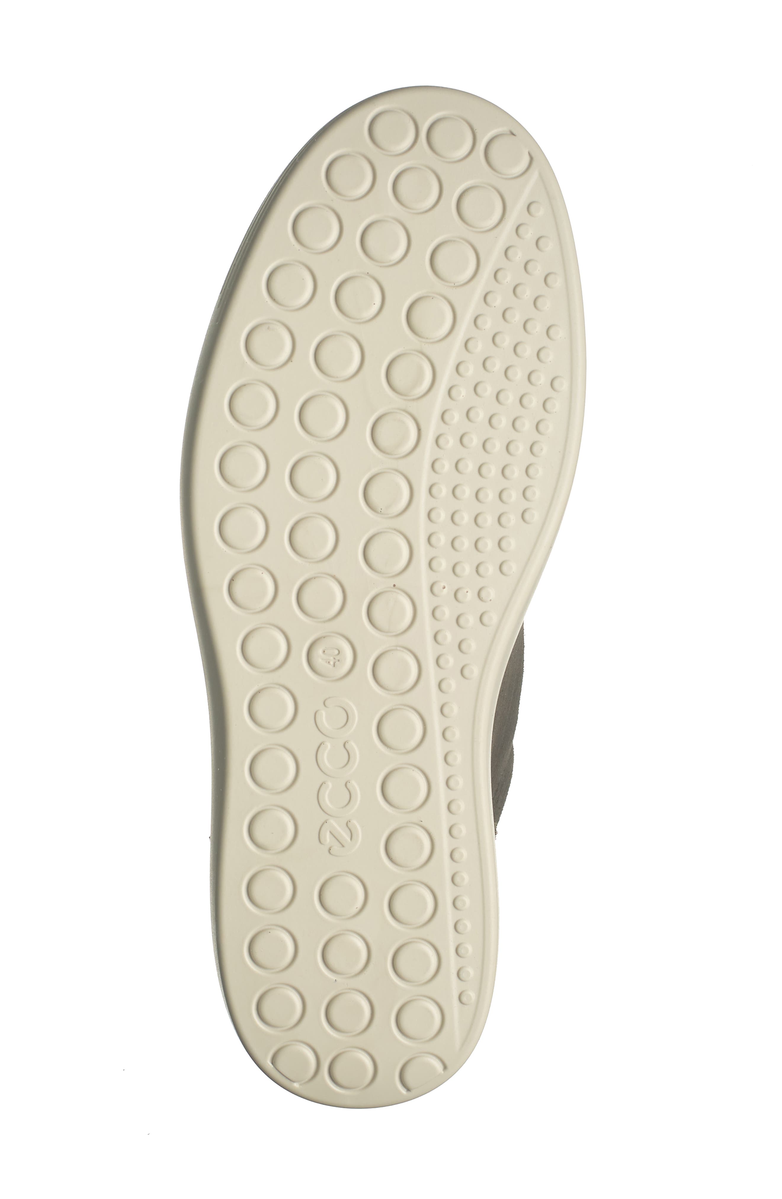 ECCO Soft Classic High Top Leather Sneaker, Alternate, color, 