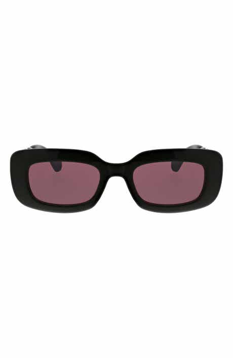BCBG 49mm Twist Oval Sunglasses