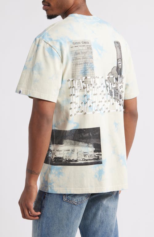 Icecream Dine & Dash Beaded Oversize Graphic T-shirt