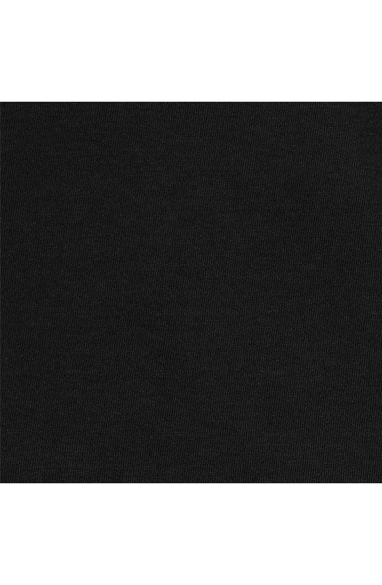 COS Cotton Long-Sleeved Top, Alternate, color, Black