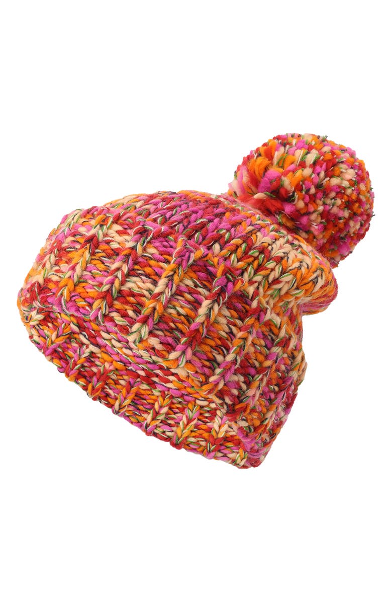 Kate Spade New York space dye pom beanie, Alternate, color, 