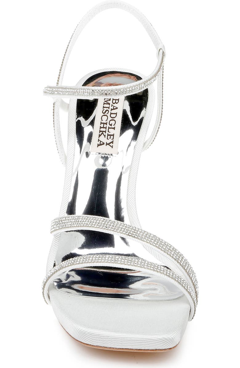 Badgley Mischka Collection Urbana Strappy Sandal, Alternate, color, Soft White