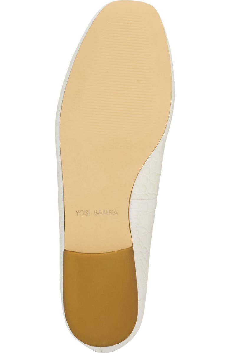 Yosi Samra Emerson Flat, Alternate, color, Bone