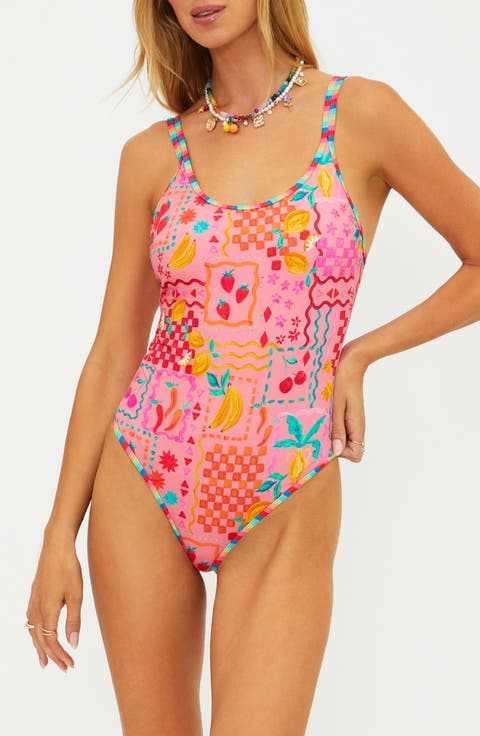 Naomi Print One-Piece Swimsuit