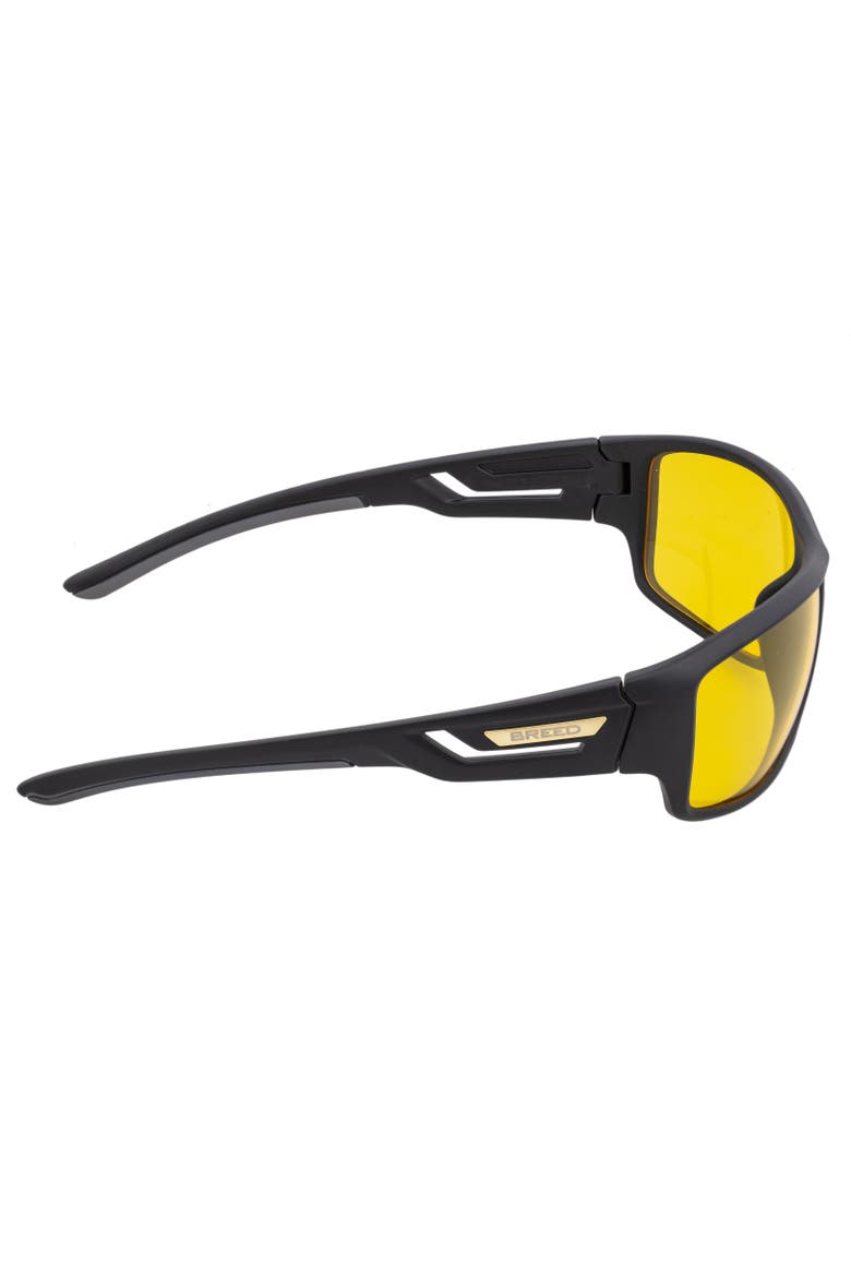 Aquarius Polarized Sunglasses, Alternate, color, Black/Yellow