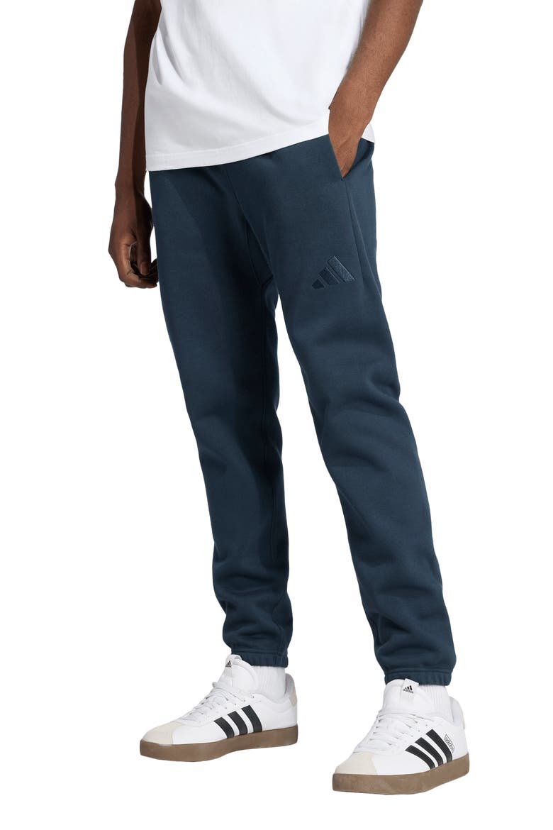 Adicolor Szn Fleece Jogger Sweatpants, Main, color, AURORA INK