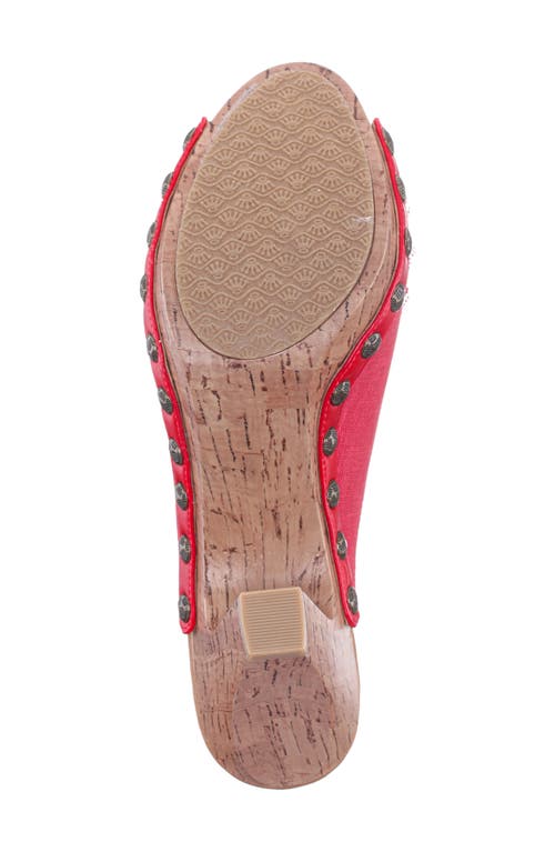 Nina Veneto Sandal In Poppy
