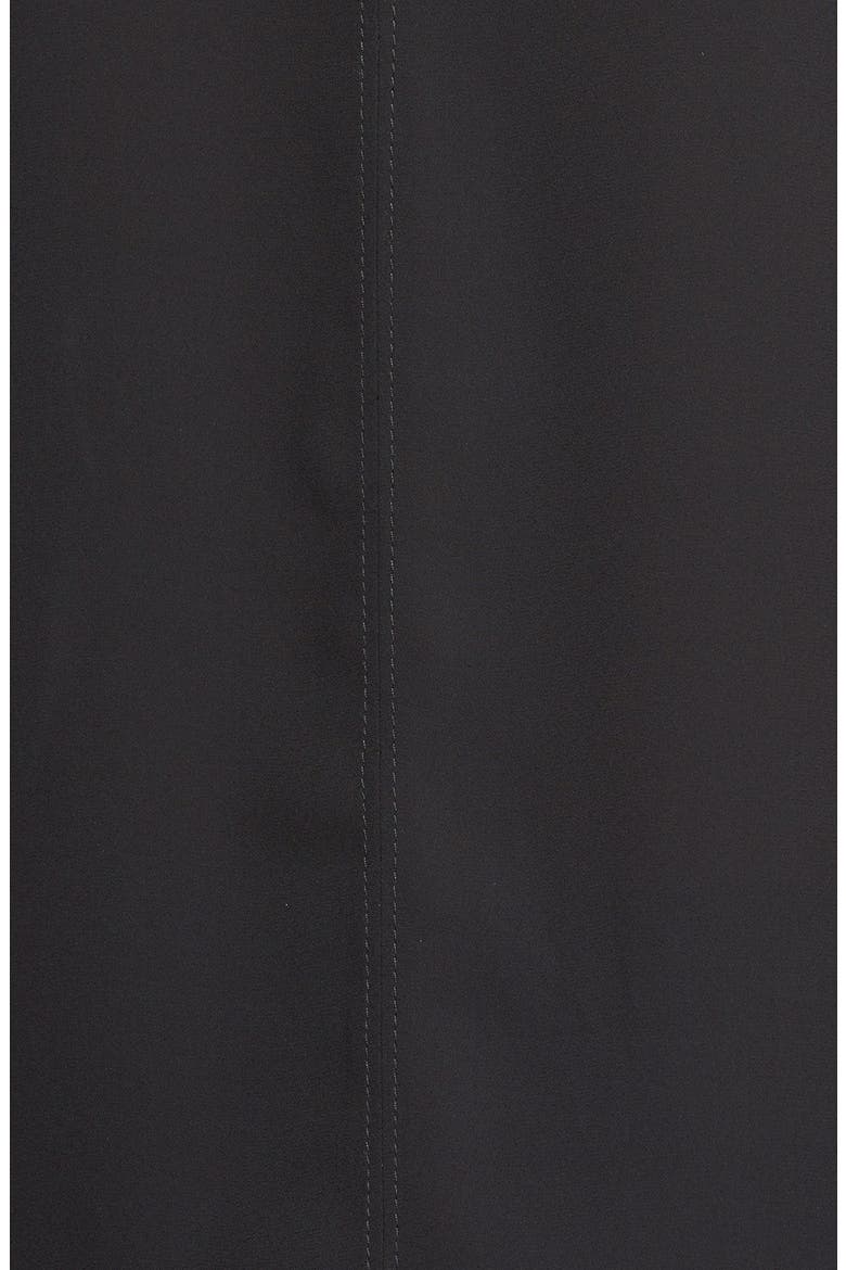 Frenchi® Spread Collar Shirt, Alternate, color, BLACK