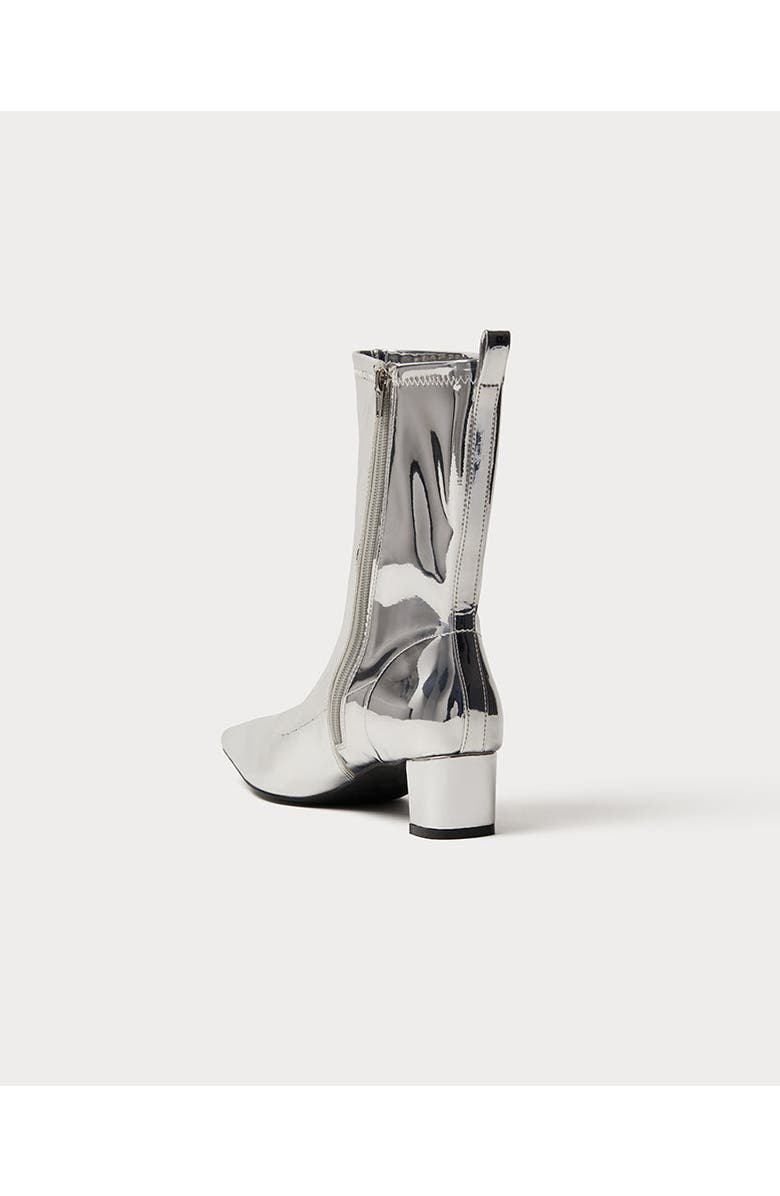 WeWoreWhat Glove Bootie, Alternate, color, Silver