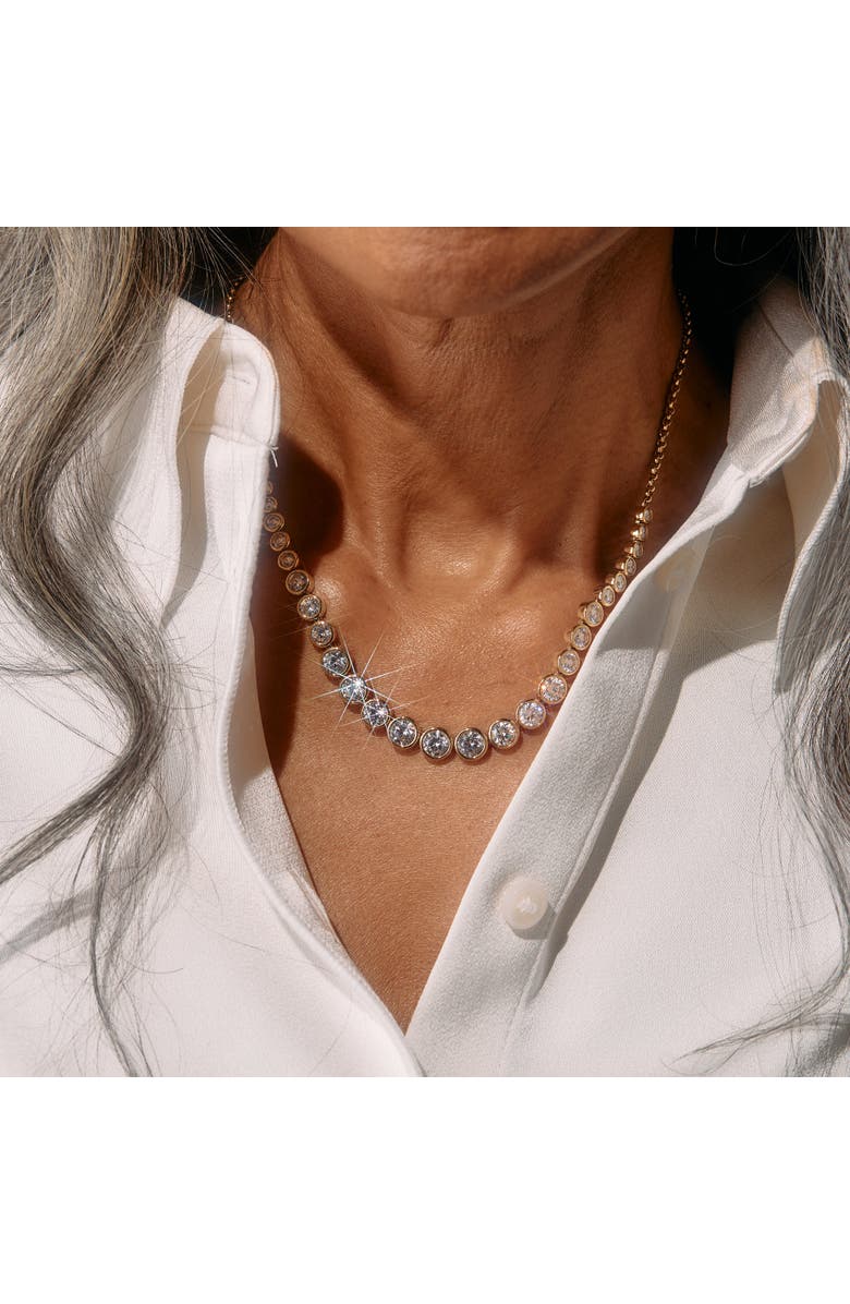 Alex and Ani Crystal Pearl Stranded Bracelet Set, Alternate, color, Silver