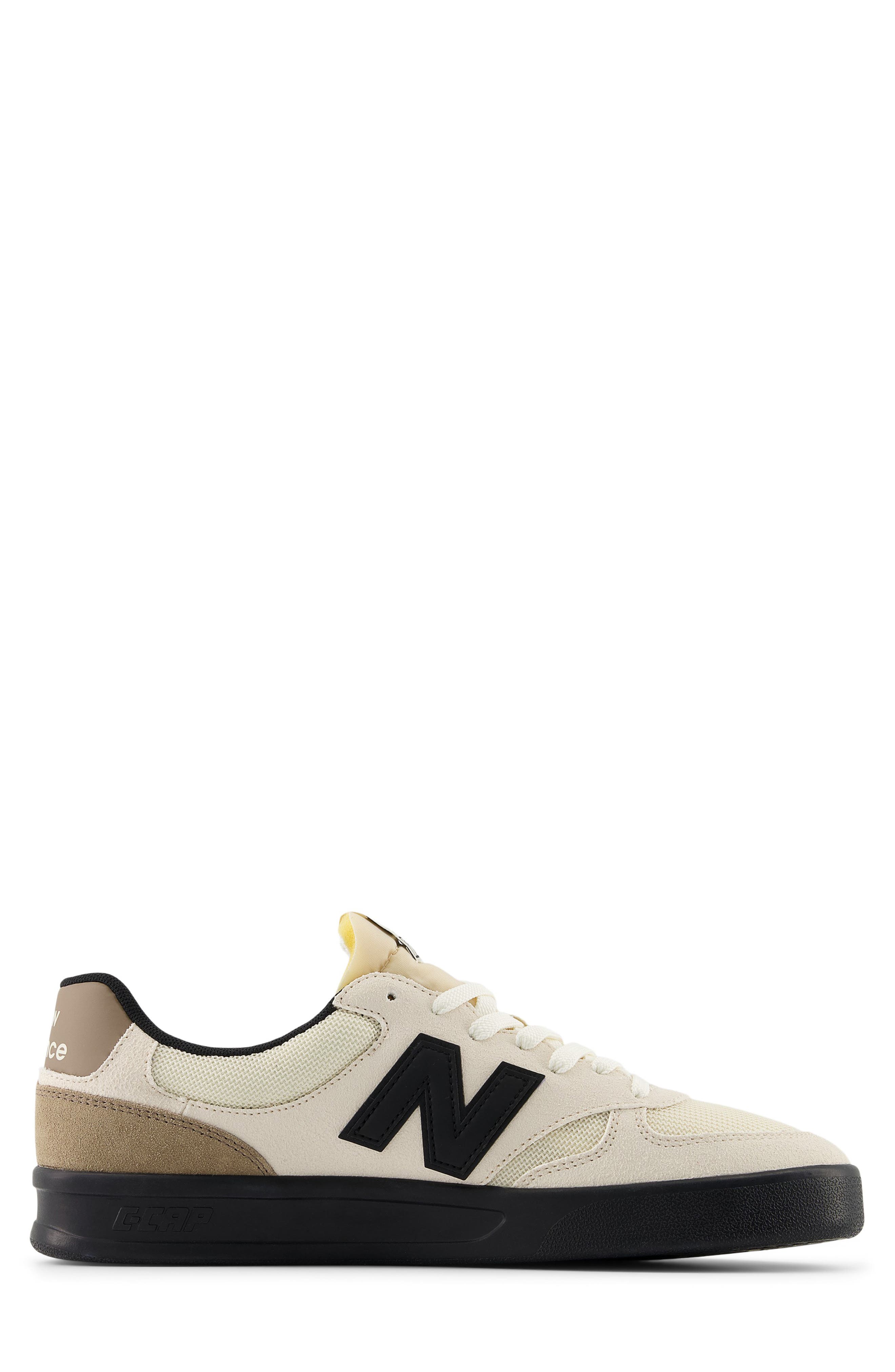 New Balance CT300 Low Top Sneaker, Alternate, color, Linen/ Black