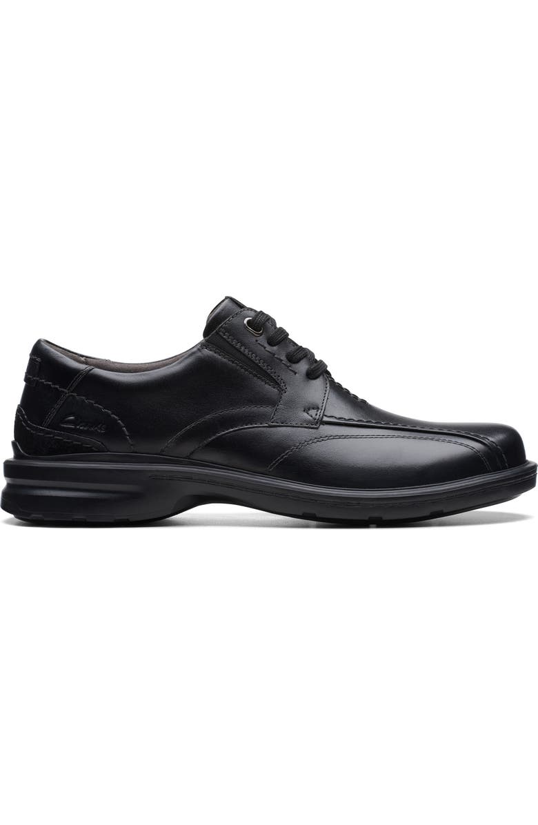Clarks<sup>®</sup> Gessler Derby, Alternate, color, Black Leather