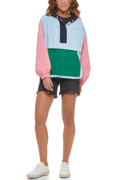 Levi's® Colorblock Hooded Popover Jacket In Multi