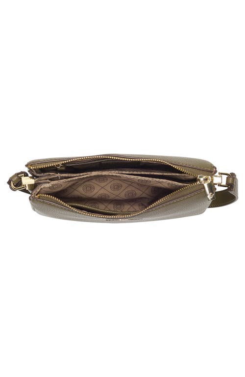 Nanette Lepore Triple Section Crossbody Bag In Green