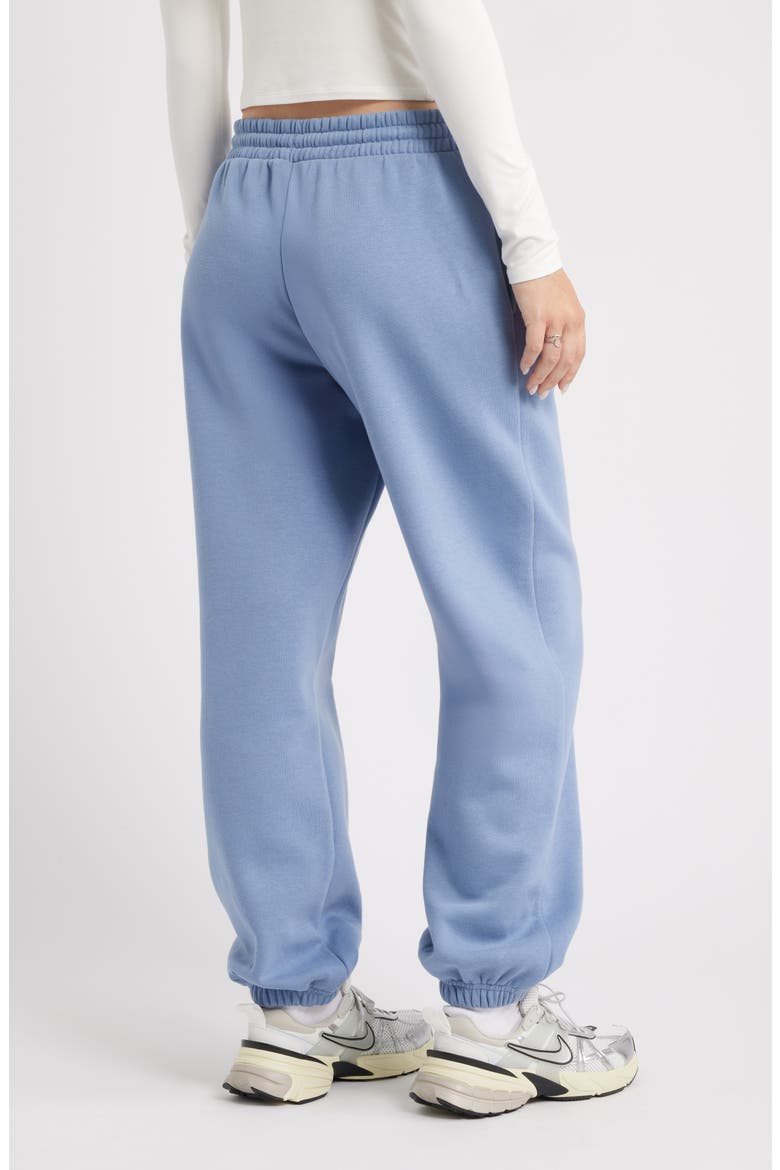 Baggy Fleece Joggers, Alternate, color, BLUE COUNTRY