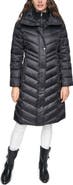 Andrew Marc Clements Chevron Quilted Puffer Coat
