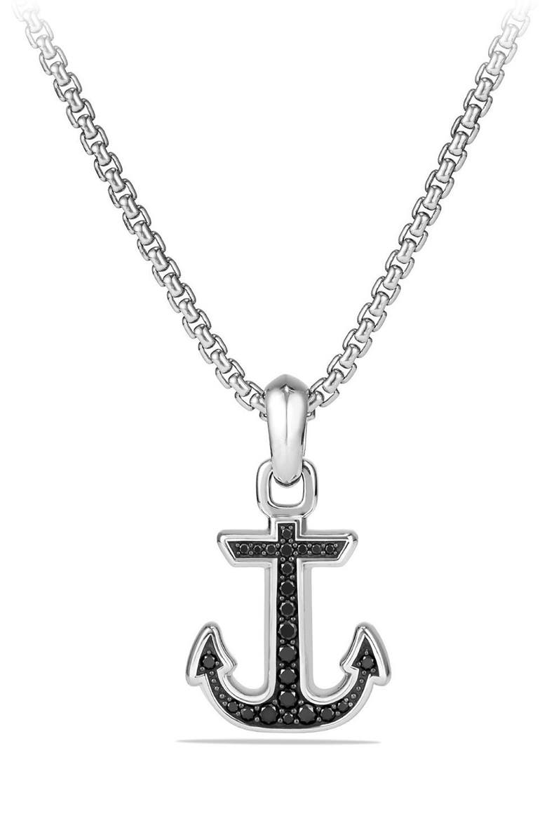 David Yurman Maritime Anchor Amulet, Main, color,