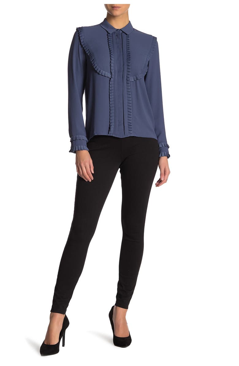 Hue Denim Leggings, Alternate, color, Black Denim