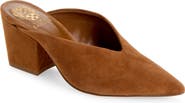 Vince Camuto Lesleey Leather Pointed Toe Mule