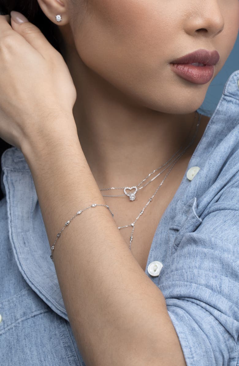 Bony Levy Mika Diamond Stud Earrings, Alternate, color, 18K White Gold