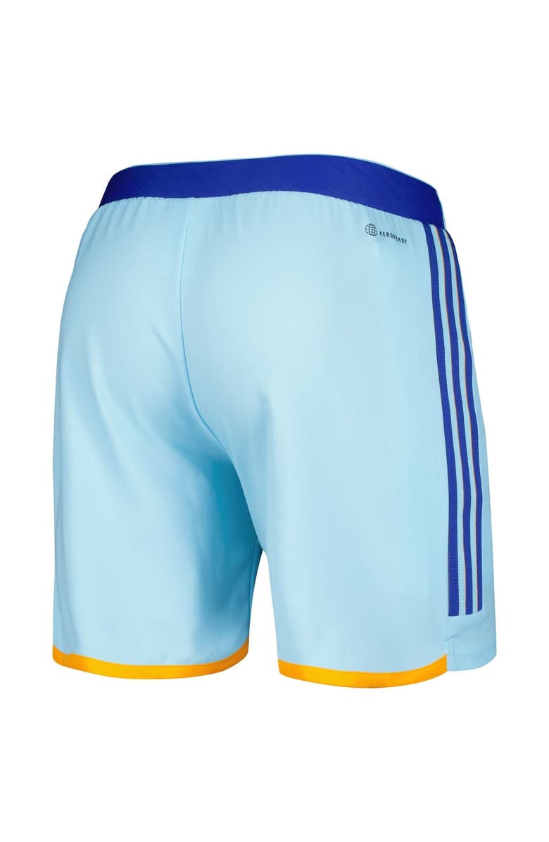 adidas Men's adidas Light Blue Colorado Rapids 2023 Away AEROREADY Authentic Shorts, Alternate, color, Light Blue