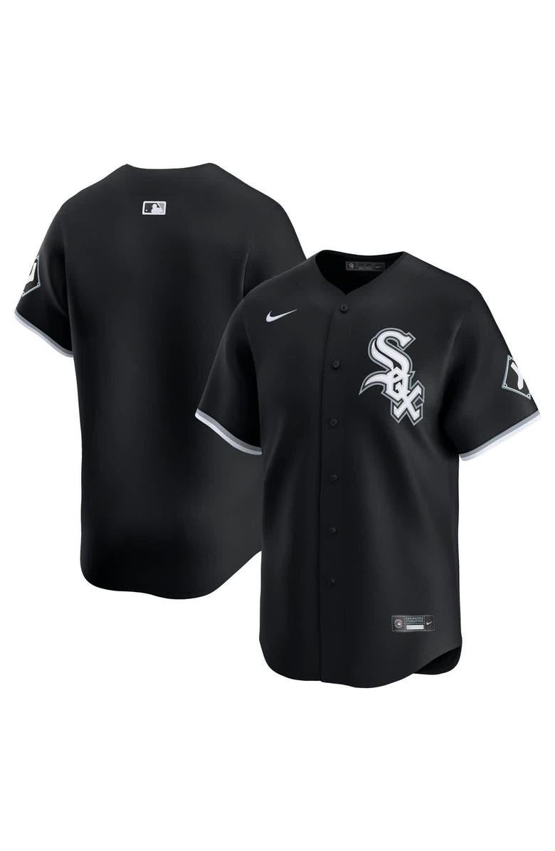 Nike Men's Nike Black Chicago White Sox Alternate Limited Jersey, Main, color, 