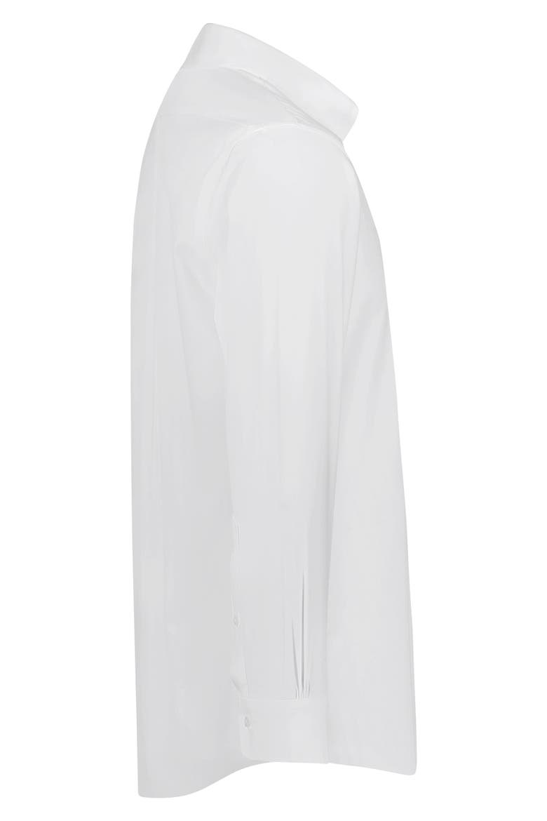 Non-Iron Regent Fit Dress Shirt, Alternate, color, SOLID WHTE