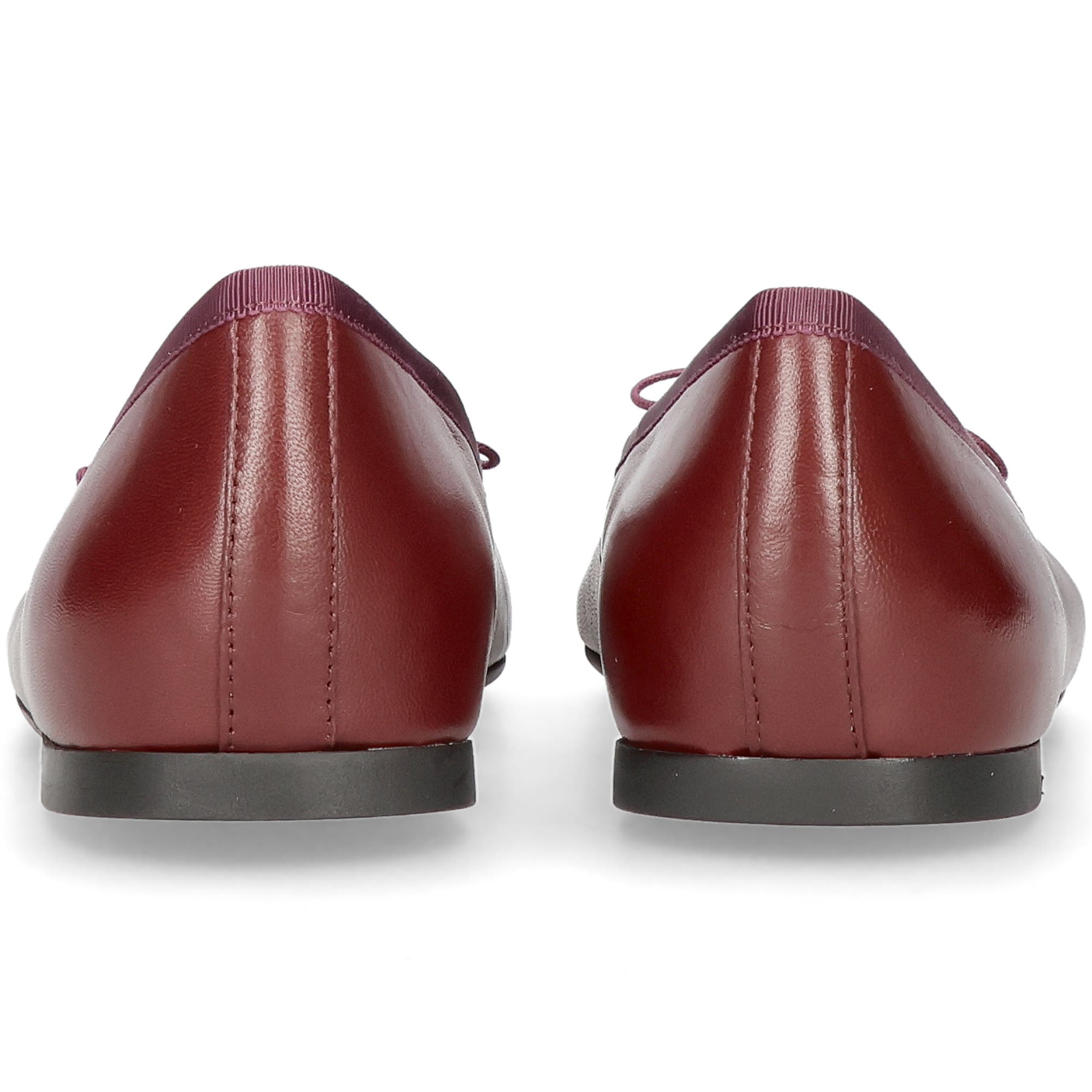 Toecap Ballet Flat, Alternate, color, Wine red