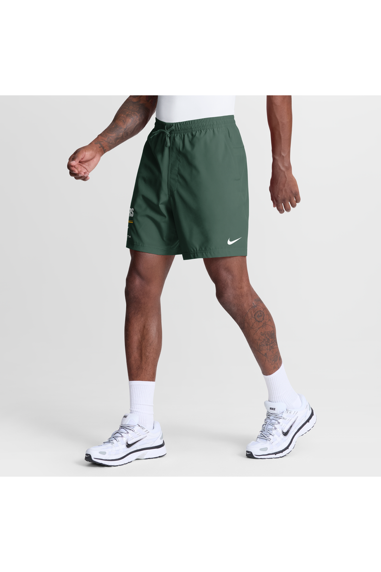 Men's Nike Green Green Bay Packers Form Dri-FIT Shorts, Alternate, color, Green