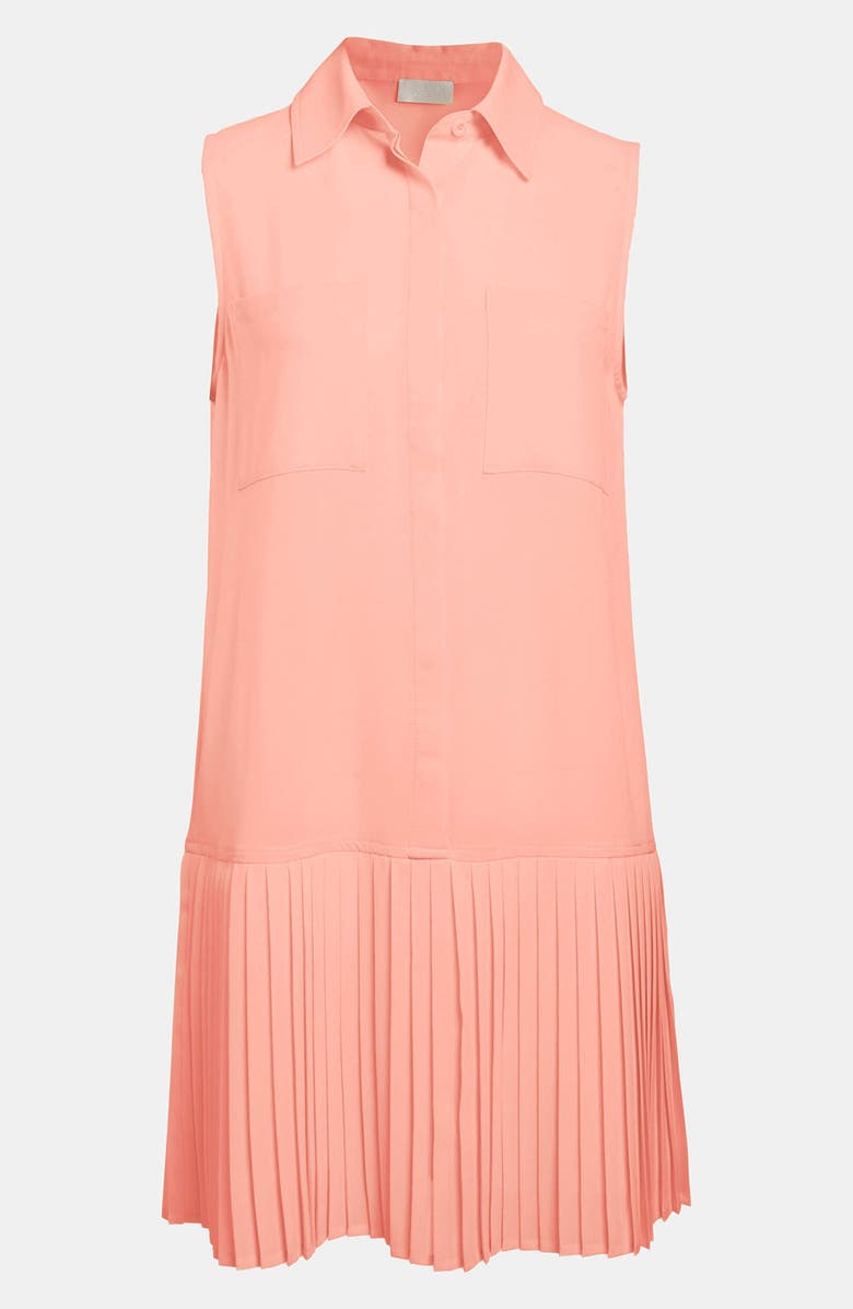 ASTR the Label ASTR Pleated Skirt Drop Waist Dress, Main, color,